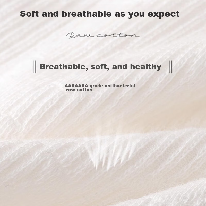 Langsha Maternity Underwear for Women, High-Waisted, Belly Support, Cotton 7A An...