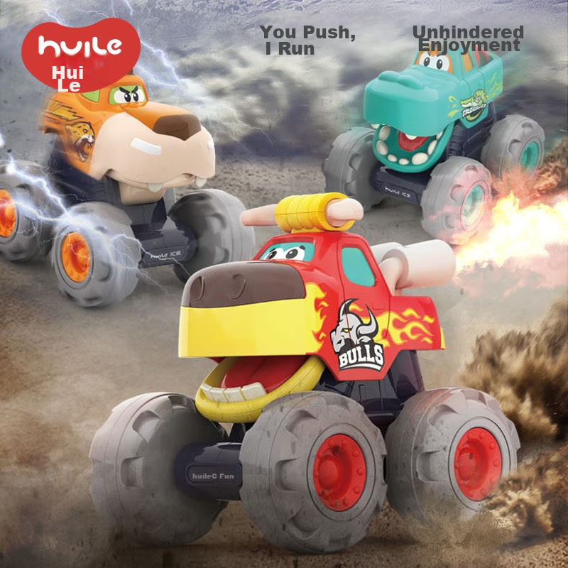 Huile Toy Car, Construction Vehicle, Off-Road Vehicle, for Infants And Toddlers,...