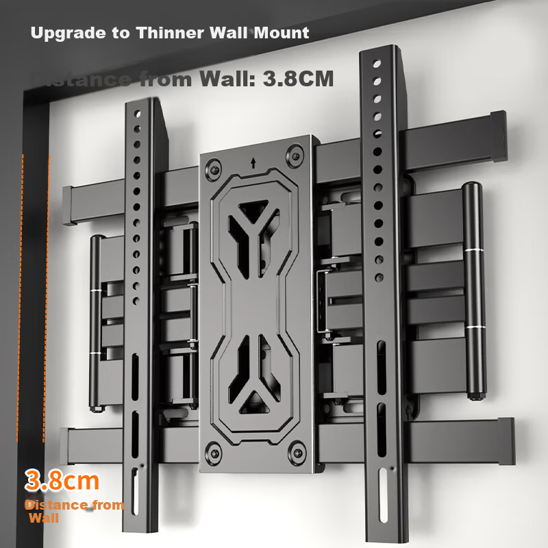 Jinying TV Wall Mount Bracket (55-100 inch) Universal Retractable Rotating TV St...