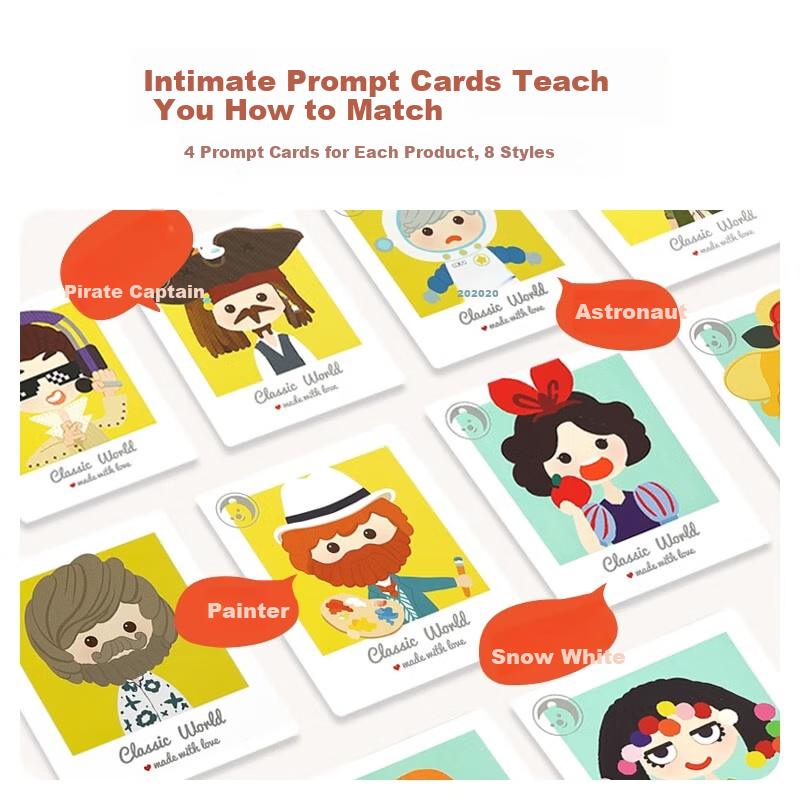 Classic World Home Decor Magnetic Picture Frame for Boys, Children's Building Bl...