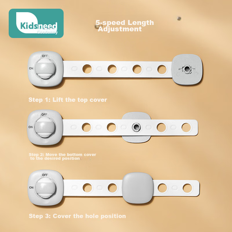 Kesdeni Drawer Lock, Child Safety Lock, Cabinet Door Drawer Anti-Open Anti-Pinch...