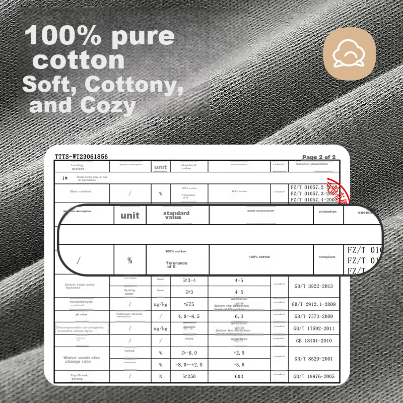 Langsha Men's Autumn Long Johns, Single Piece, Pure Cotton, Thin, Wool, Antibact...