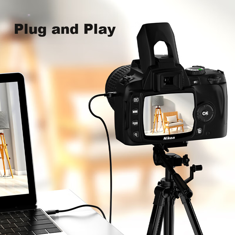 Xuanyi Canon Camera Data Cable for EOS 600D 5D2 60D 7D, Computer Connection Cabl...