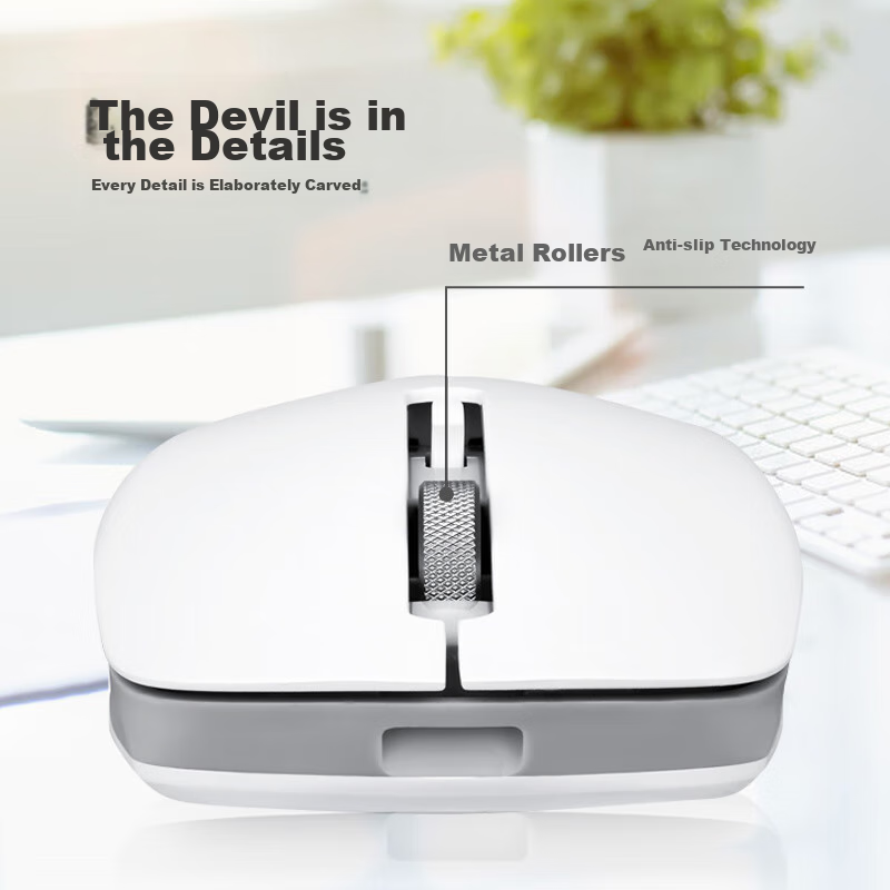 HP S1000D Wireless Bluetooth Dual Mode Mouse Wireless Mouse for Office Laptop De...