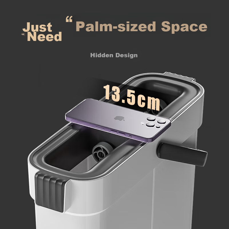 Jiabangshuo Mop for Home Use, All-In No Hand Washing, 2025 Wet And Dry Dual-Use...