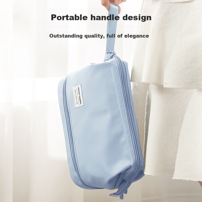 Lively Travel Cosmetic Bag, Portable, for Women, Large Capacity, for Business Tr...