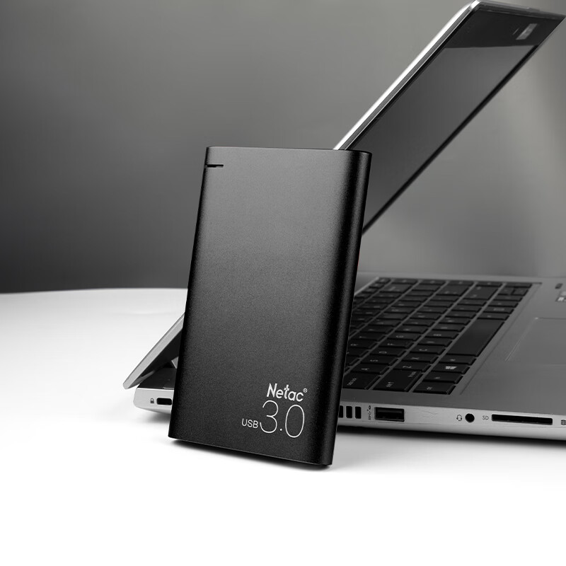 Netac 2TB USB3.0 Portable Hard Drive, K9 High-End Metal Encrypted Version, 2.5-I...