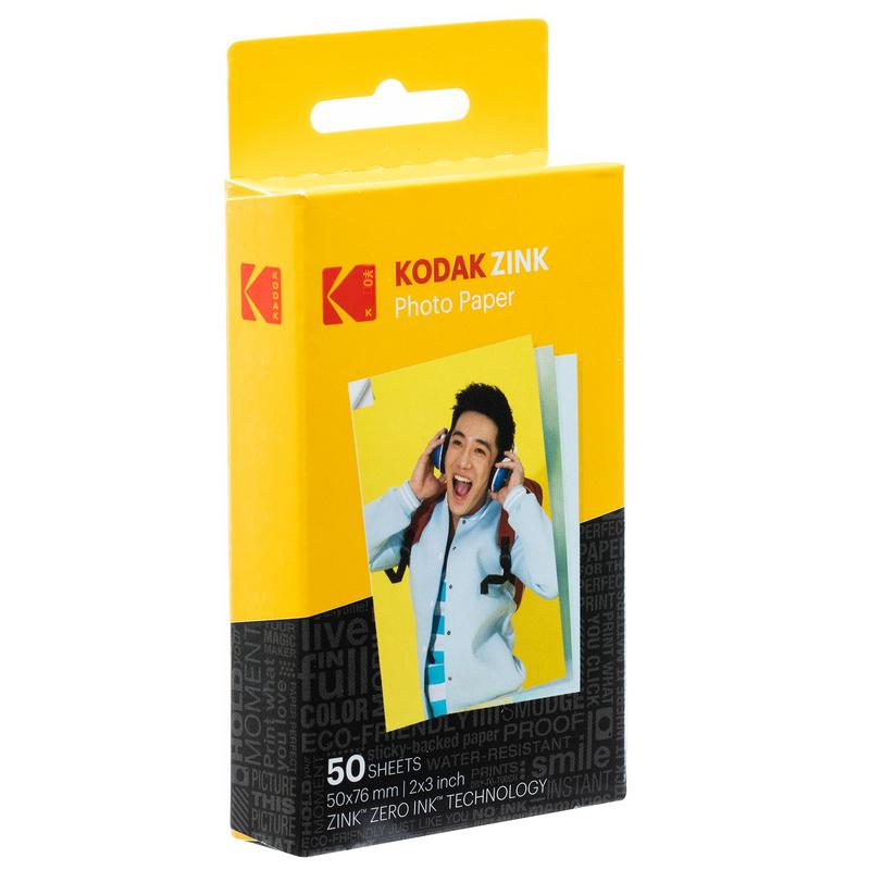 Kodak Zink 2X3-Inch Film, Kodak PRINTOMATIC And Smile Series Instant Film, Insta...