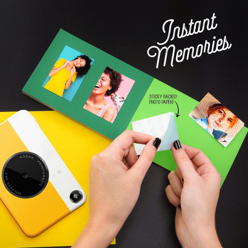 Kodak Zink 2X3-Inch Film, Kodak PRINTOMATIC And Smile Series Instant Film, Insta...
