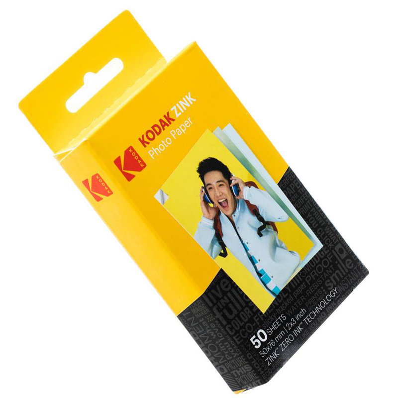 Kodak Zink 2X3-Inch Film, Kodak PRINTOMATIC And Smile Series Instant Film, Insta...