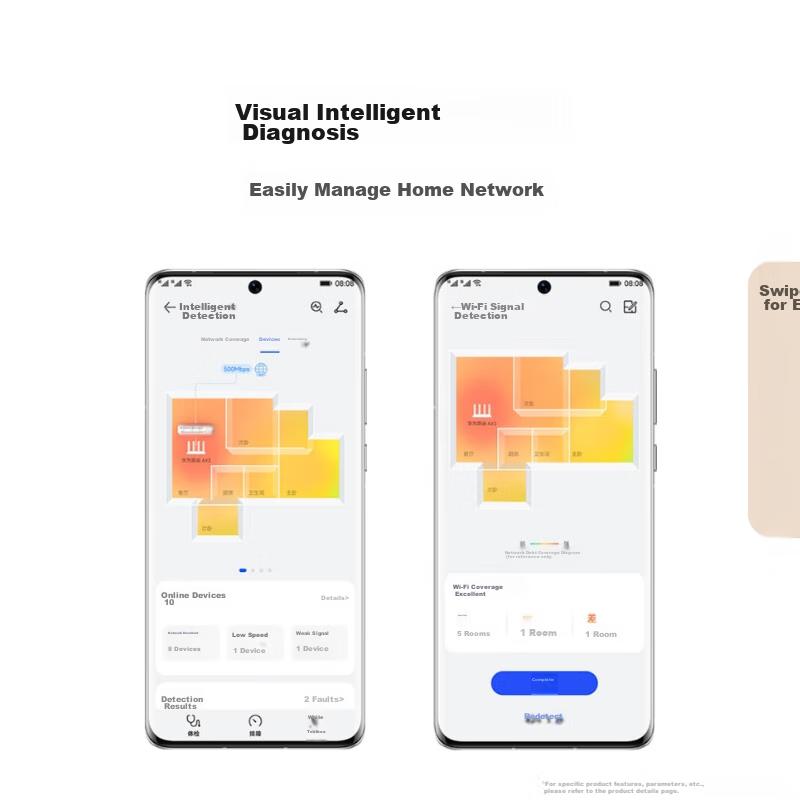 Huawei Router AX3, Dual-Band Integration, Automatic WiFi 6 Selection, Multi-Conn...