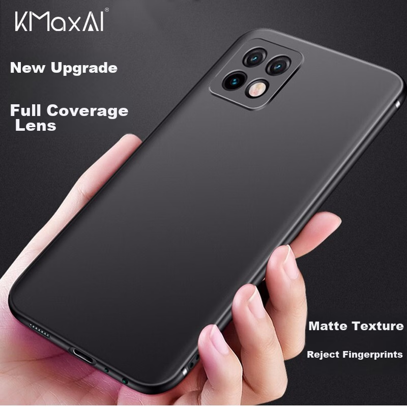 KMaxAI Phone Case for OPPO A72/A53, Shockproof TPU Soft Shell, Upgraded Full Len...