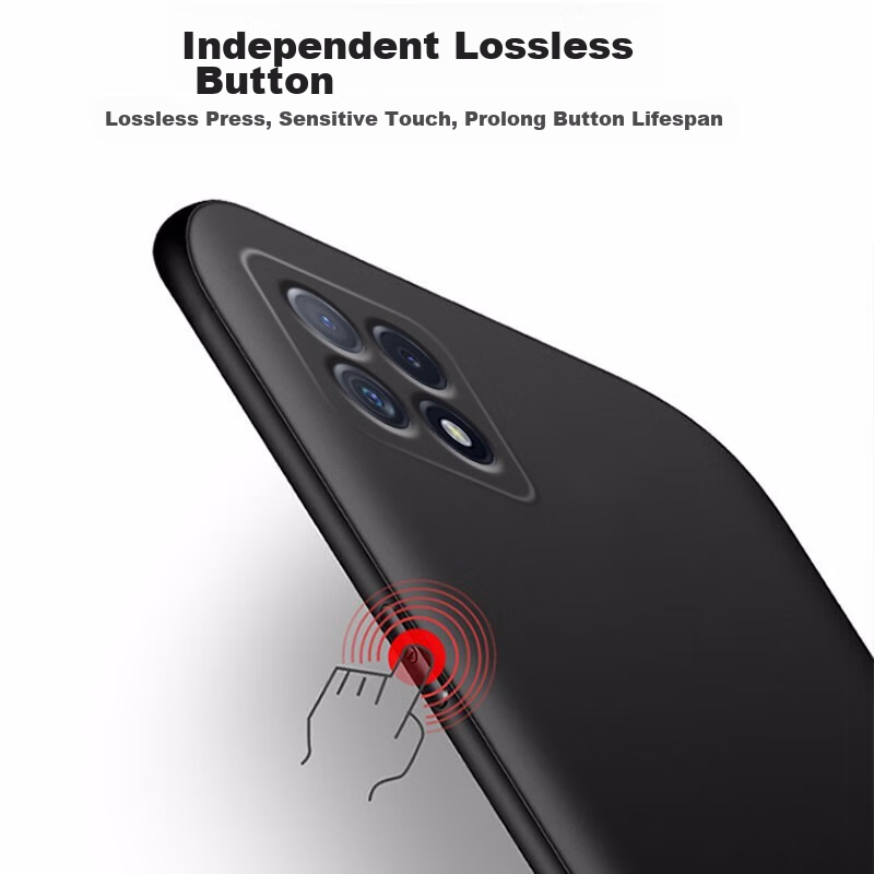 KMaxAI Phone Case for OPPO A72/A53, Shockproof TPU Soft Shell, Upgraded Full Len...