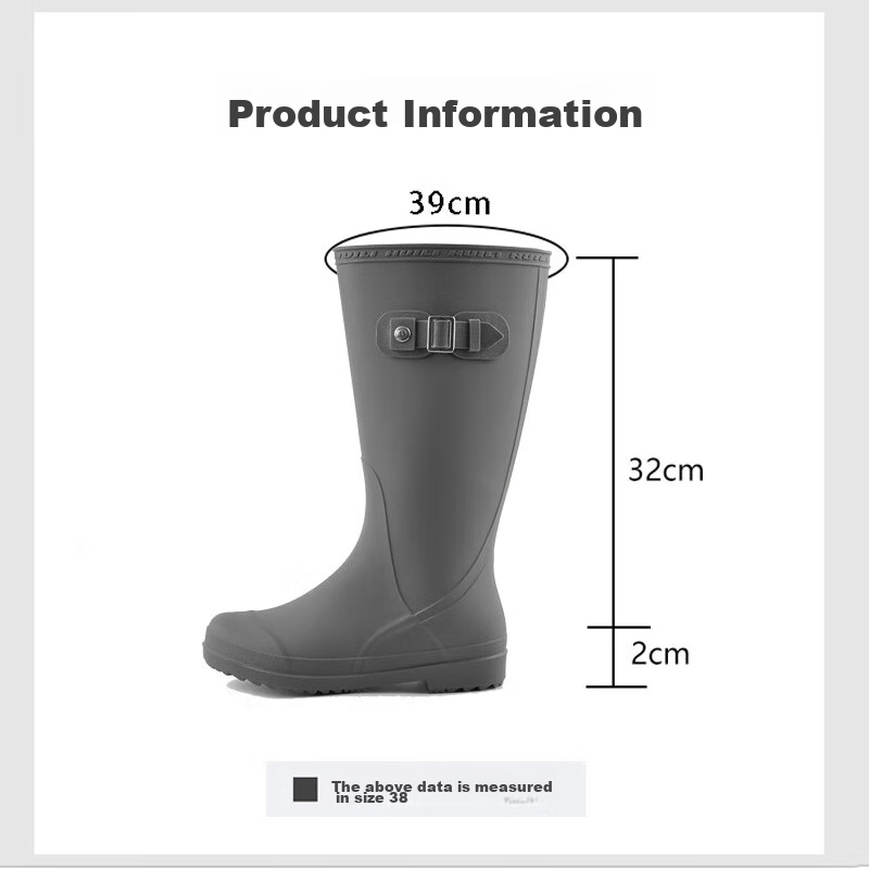 Warrior Rain Boots for Women, Fashionable Adult Tall Rain Boots, Waterproof Shoe...