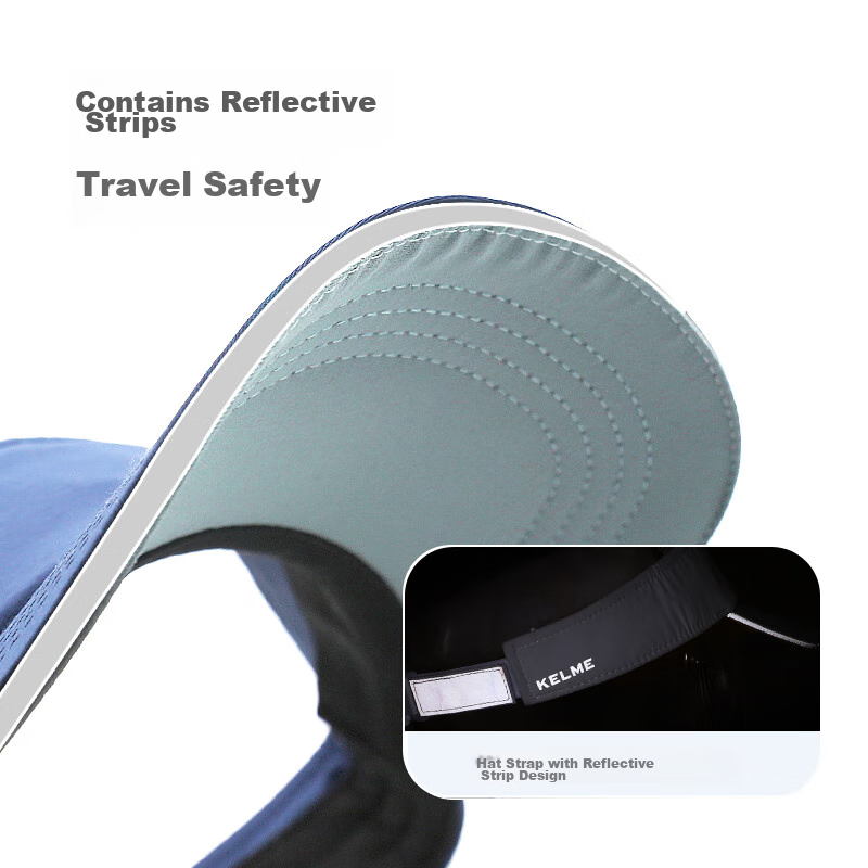 KELME Sports Visor, Sun Protection Hat, Marathon Running Cap, Sun Hat, Baseball...