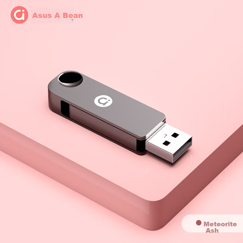 ASUS ADATA 64GB USB 3.2 Gen 1 Metal Rotating Flash Drive Stylish Durable Meteori...