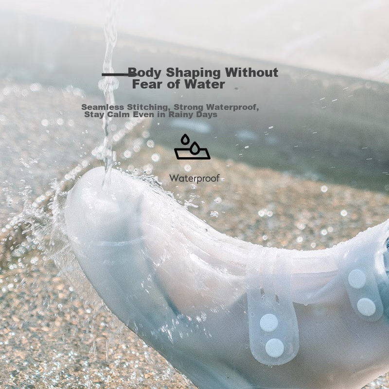 Banana Trip Rain Shoe Covers for Men And Women, Flexible Thickened Wear-Resistan...