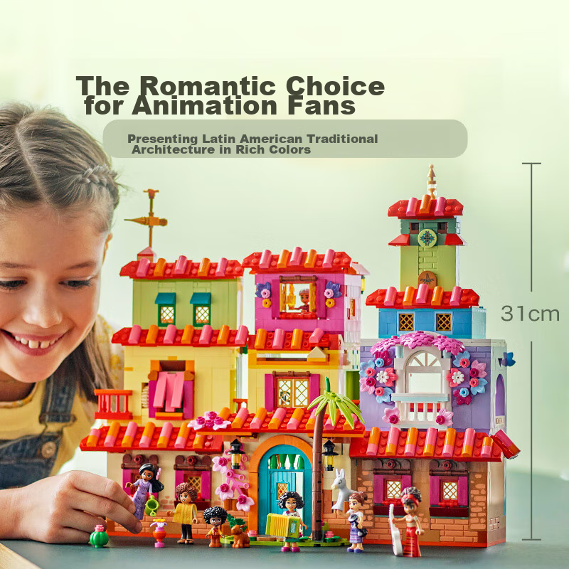 LEGO Disney 43245 Magic House, Building Blocks, Girls' Toy, Children's Birthday...