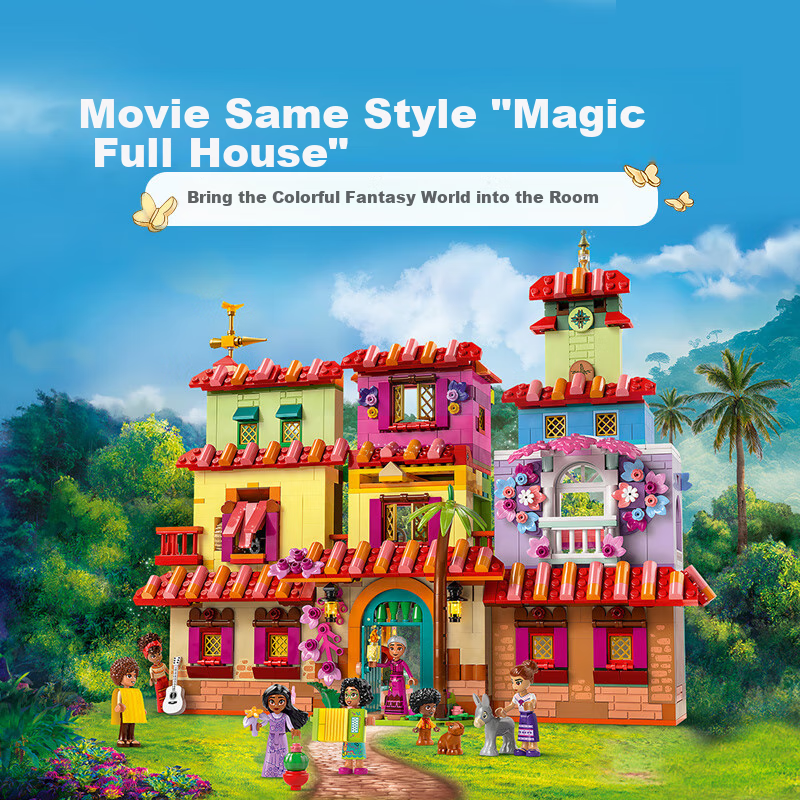 LEGO Disney 43245 Magic House, Building Blocks, Girls' Toy, Children's Birthday...