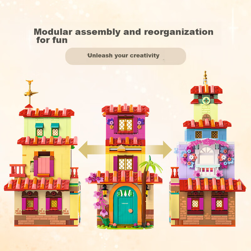 LEGO Disney 43245 Magic House, Building Blocks, Girls' Toy, Children's Birthday...