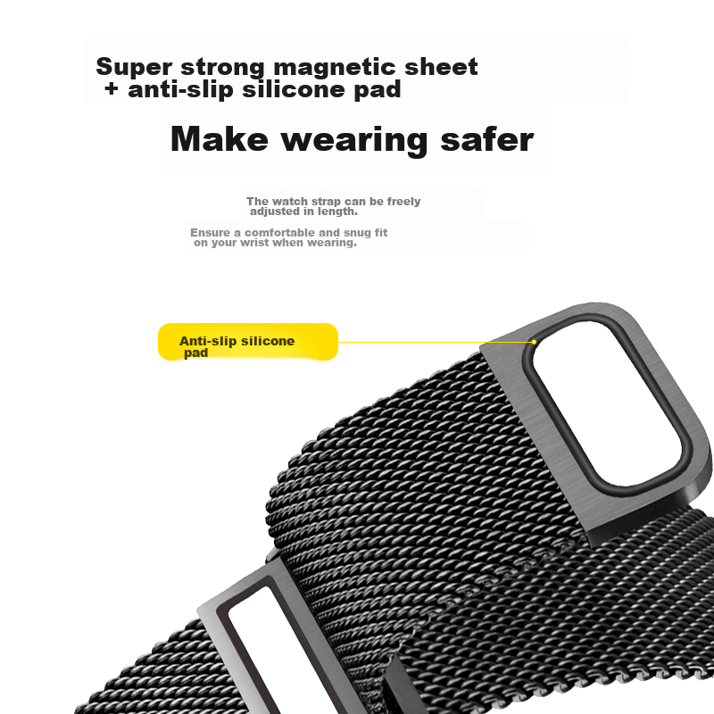 KOVOL [Strong Magnetic Attraction | Comfortable Wear] Compatible with Apple Watc...