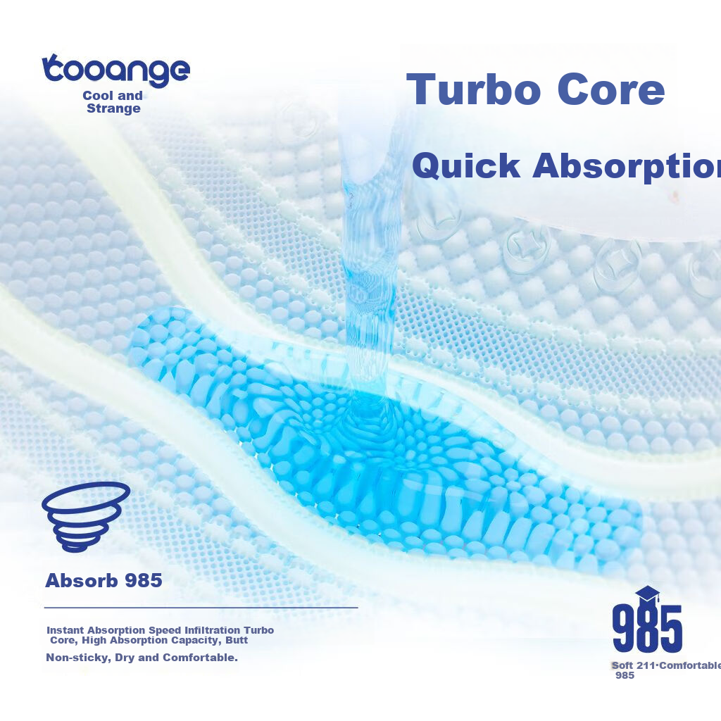 COOANGE COOANGE985 Pull-Up Diapers XXL Size 30 Pieces (13-16kg) Newborn Diapers