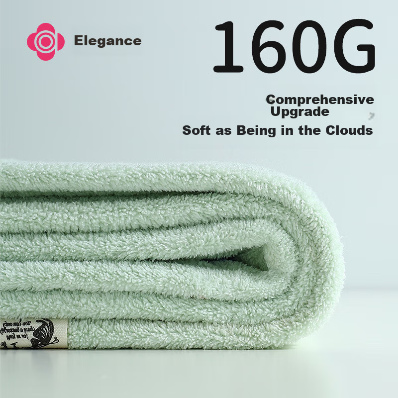 Jieliya Double-Layer Thickened Hair Drying Cap, Super Absorbent, Quick-Drying, H...