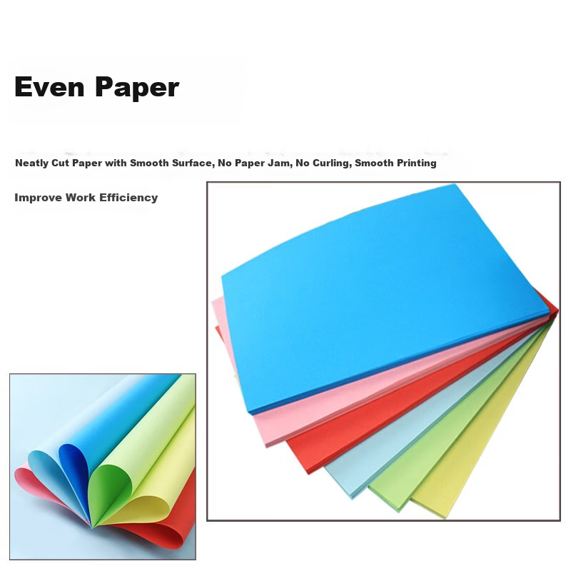 Kangxin Color Printing Paper Green A4 Paper Light Green Paper Children's Handmad...