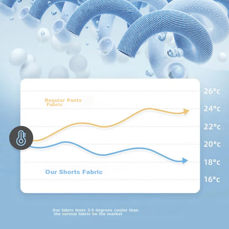 Warrior Sports Shorts for Men, Loose-Fitting Breathable Ice Silk Casual Pants, S...