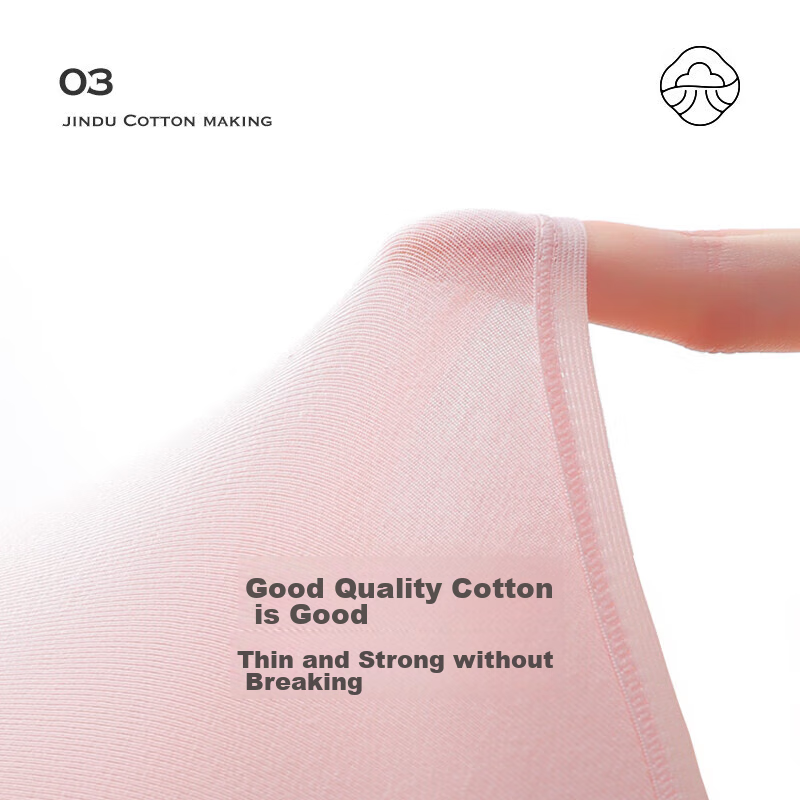 Jindu Women's Cotton High Waist Tummy Control Underwear with Antibacterial Prope...