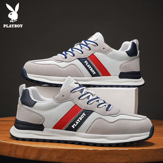 Playboy Men's Shoes, Men's 2025 Summer Sneakers, Men's Mesh Casual Shoes, Breath...