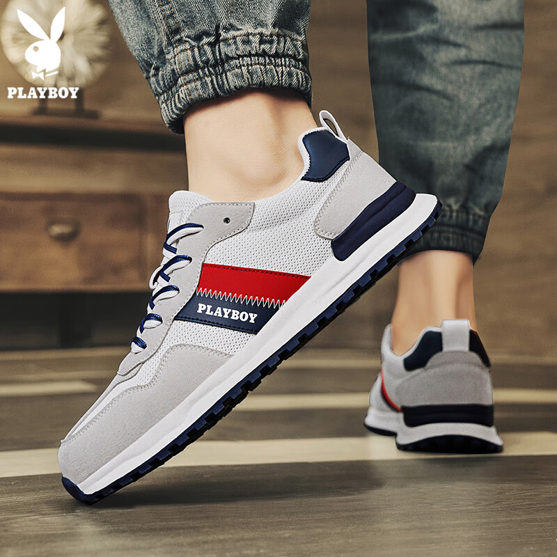 Playboy Men's Shoes, Men's 2025 Summer Sneakers, Men's Mesh Casual Shoes, Breath...