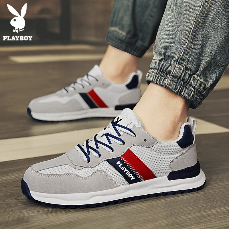 Playboy Men's Shoes, Men's 2025 Summer Sneakers, Men's Mesh Casual Shoes, Breath...