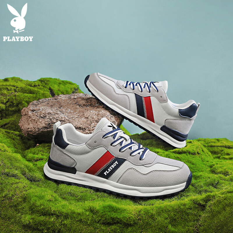 Playboy Men's Shoes, Men's 2025 Summer Sneakers, Men's Mesh Casual Shoes, Breath...