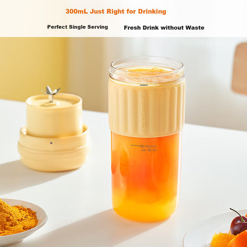 Joyoung Portable Wireless Juicer Mini Blender L3-LJ325 Yellow