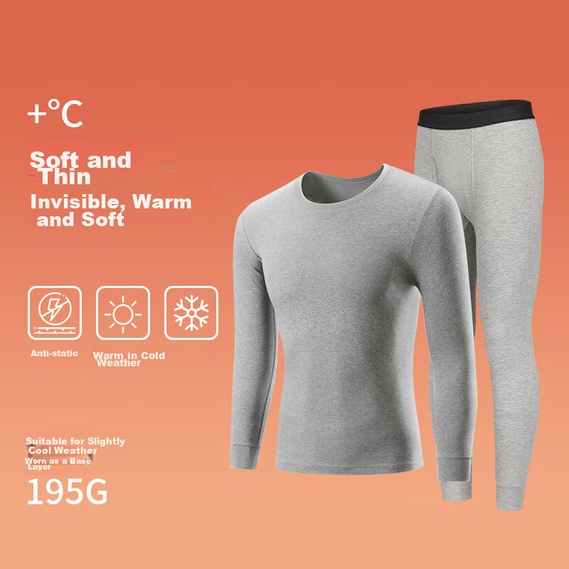 Jingshumian JD's Own Brand Men's HEAT Thermal Underwear, Warm Inner Wear, Comfor...