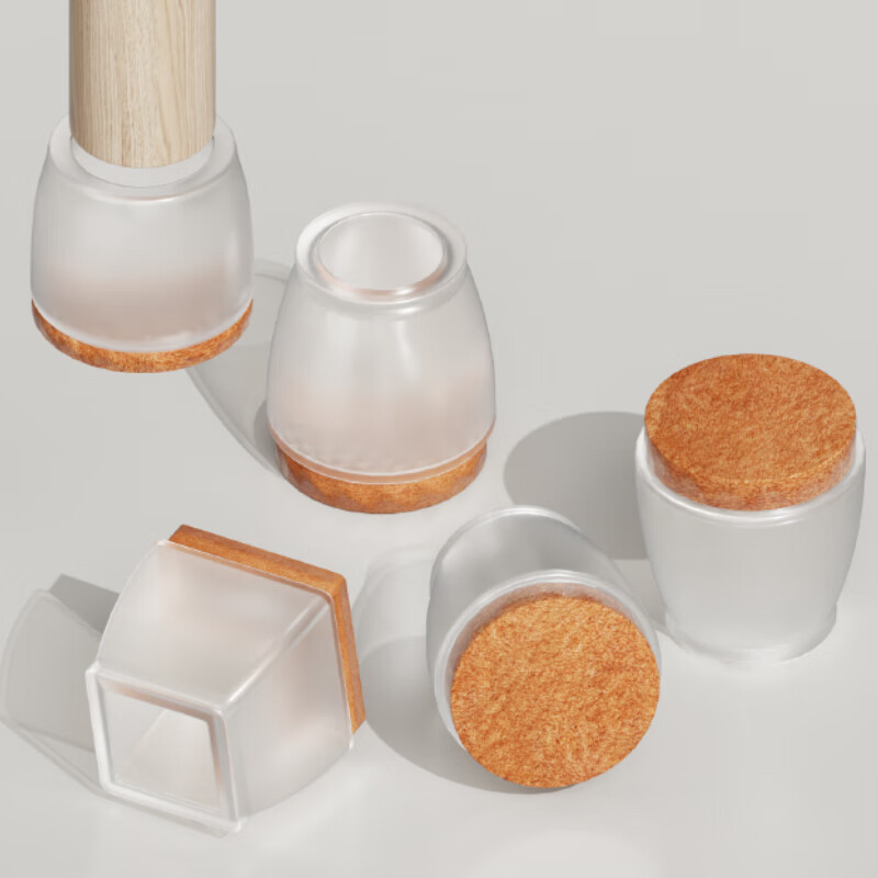 Hujia Chair Leg Protectors, Table And Chair Foot Pads, Non-Slip Foot Pads, Dinin...