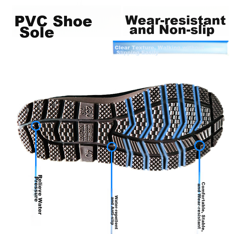 Warrior Rain Boots for Men, High-Top Fishing Overshoes, Waterproof, Non-Slip, We...