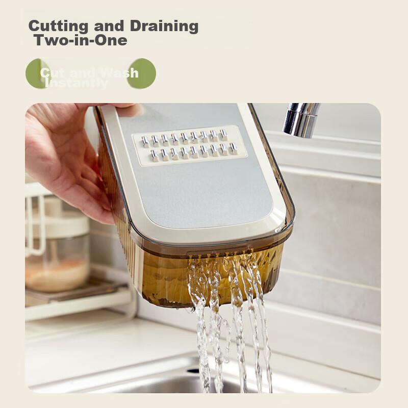 Jing Yanxian Shredder, Vegetable Cutting Tool, Potato Shredder, Multi-Functional...