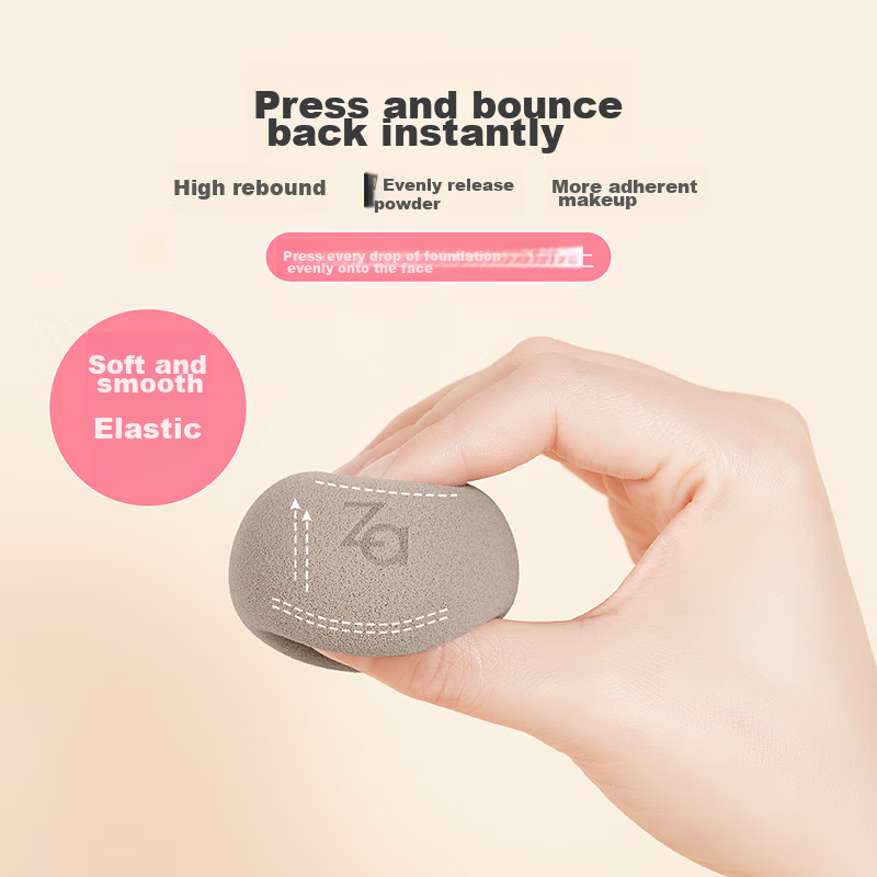 ZA Beauty Blender, Soft Wet And Dry Makeup Sponge, Powder Puff, Sponge Egg