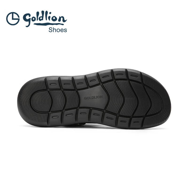 Goldlion Men's Sandals, Summer Lightweight And Soft, Dual-Use Outdoor Beach Leat...