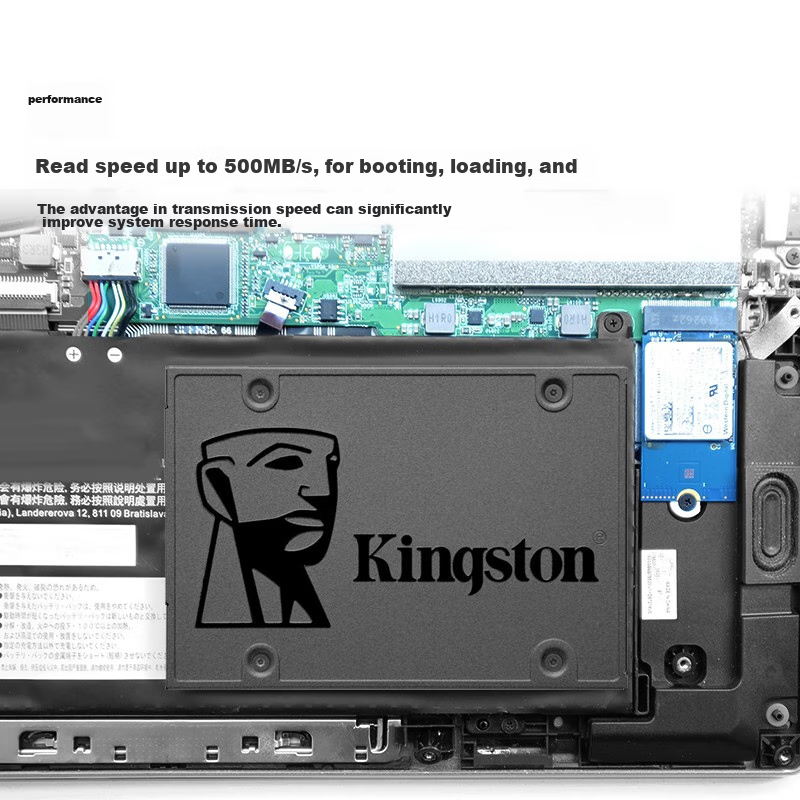 Kingston 960GB SSD, SATA 3.0 Interface, A400 Series, Read Speed up to 500MB/s