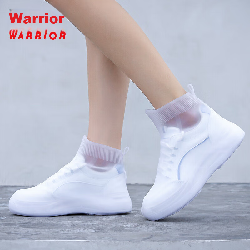 Warrior Rain Shoe Covers, Silicone Non-Slip Thickened, for Men Women And Childre...