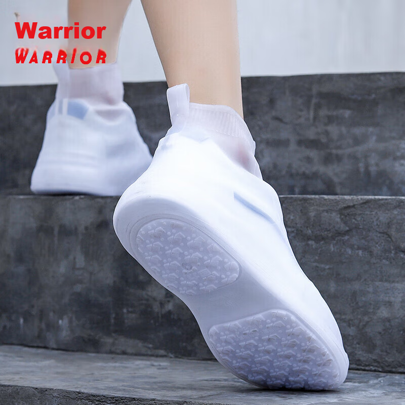 Warrior Rain Shoe Covers, Silicone Non-Slip Thickened, for Men Women And Childre...
