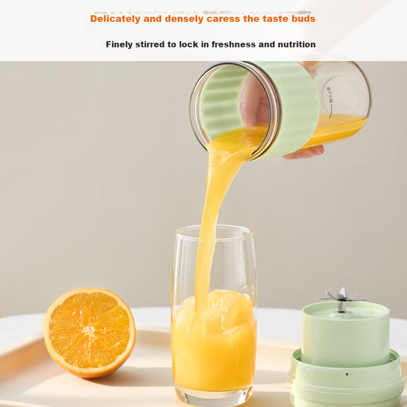 Joyoung Juicer Cup, Home Small Portable Juicer, Fruit And Vegetable Juice Maker,...