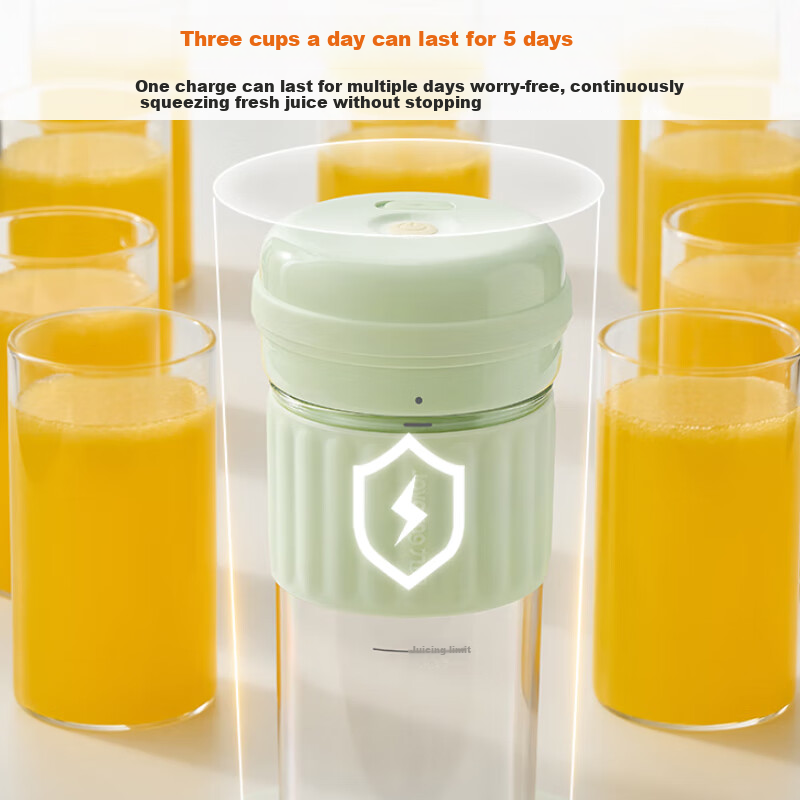 Joyoung Juicer Cup, Home Small Portable Juicer, Fruit And Vegetable Juice Maker,...