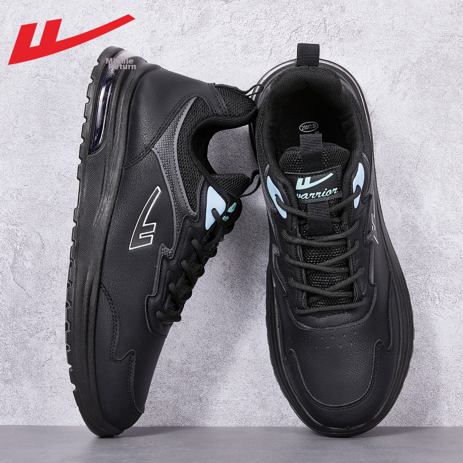Warrior Official Sports Shoes for Men, Autumn And Winter Air Cushion Shock-Absor...