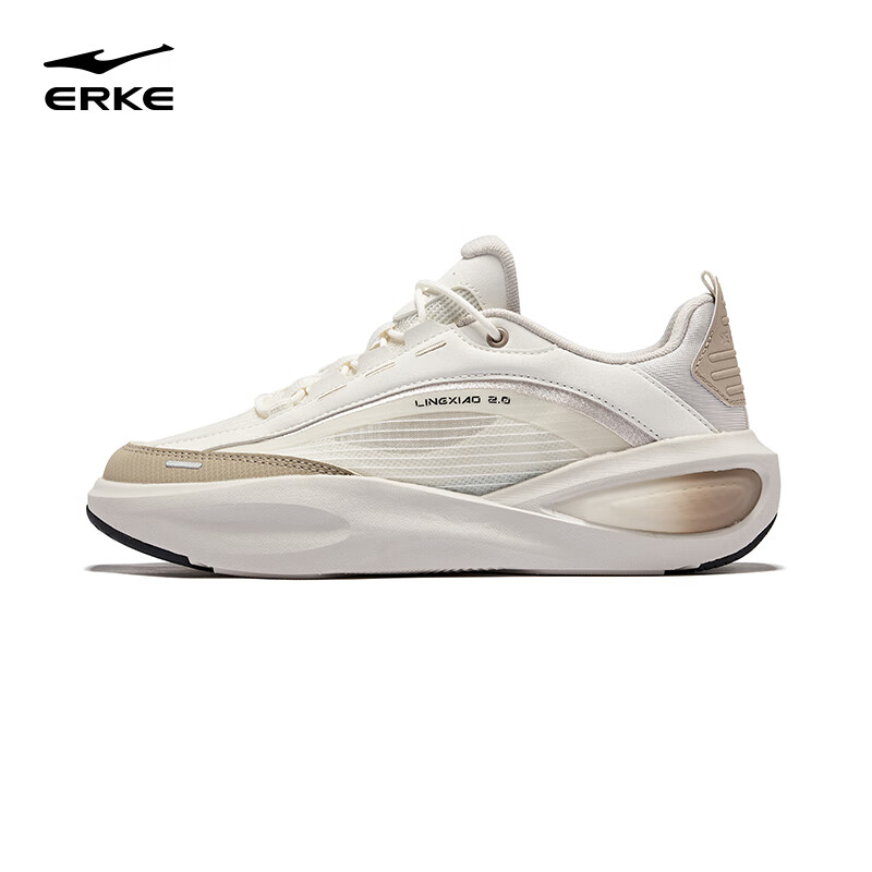 ERKE Women's Casual Shoes Summer New Running Shoes Women's Anti-slip Wear-resist...