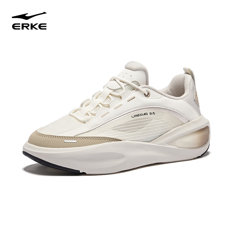 ERKE Women's Casual Shoes Summer New Running Shoes Women's Anti-slip Wear-resist...