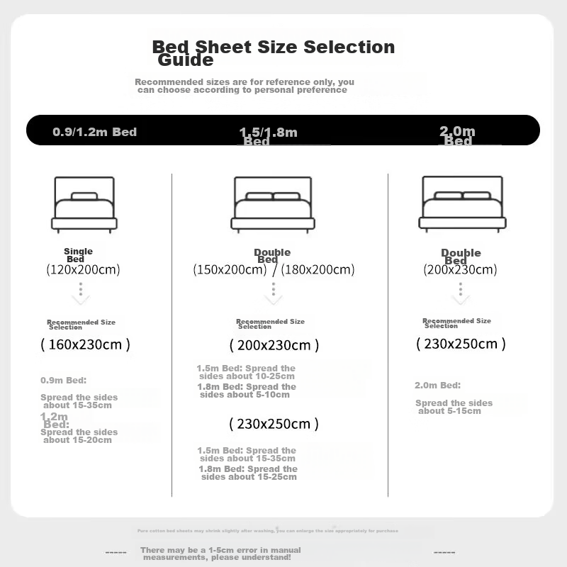 Grace Bed Sheet Single Piece, Brushed Single Mattress Cover Bedspread Bed Skirt,...